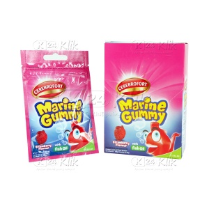 Apotek Online - CEREBROFORT MARINE GUMMY STRAWBERRY SACH