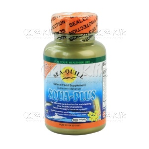 Apotek Online - SEA Q SQUA PLUS KAPSUL (1 Botol isi 100)