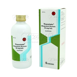 Apotek Online - TRACETATE 40MG/ML SIRUP 200ML