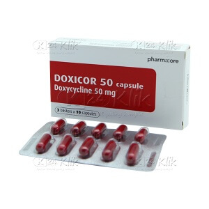 Apotek Online - DOXICOR 50MG KAPSUL