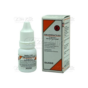 Apotek Online - TIM-OPHTAL 0.25% EYE DROP 5ML