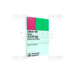 Apotek Online - SIFROL ER 0.375MG TABLET